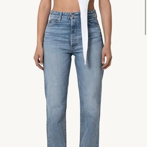 EB Denim unraveled denim jeans